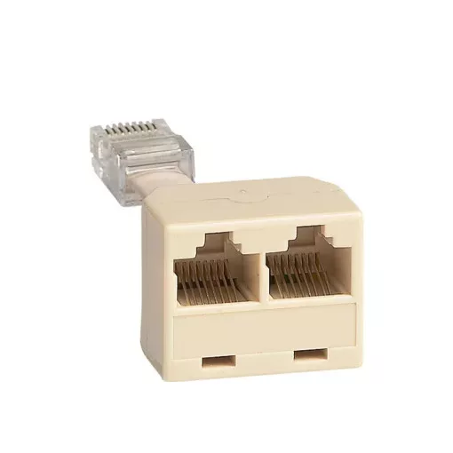 Legrand 048868 RJ45 csatlakozó duplázó ( Legrand 048868 )
