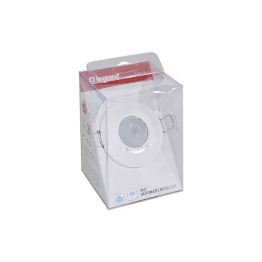 Legrand 048944 LM Infravörös mozgásérzékelő álmennyezetbe szerelhető, IR 360°, IP41 ( Legrand 048944 )