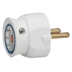   Legrand 050183 2P csatlakozódugó 16A, fehér műanyag, besüllyesztett ( Legrand 050183 )