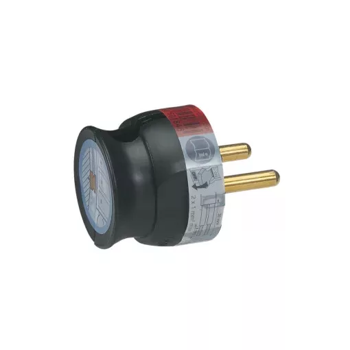 Legrand 050184 2P csatlakozódugó 16A, fekete műanyag, besüllyesztett ( Legrand 050184 )