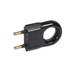   Legrand 050309 2P csatlakozódugó 2,5A, fekete műanyag ( Legrand 050309 )