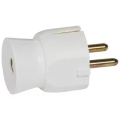   Legrand 050315 2P+F csatlakozó dugó műanyag, fehér ( Legrand 050315 )