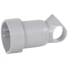   Legrand 050325 Földelt csatlakozóaljzat kiemelővel, hátsó bekötésű, szürke ( Legrand 050325 )