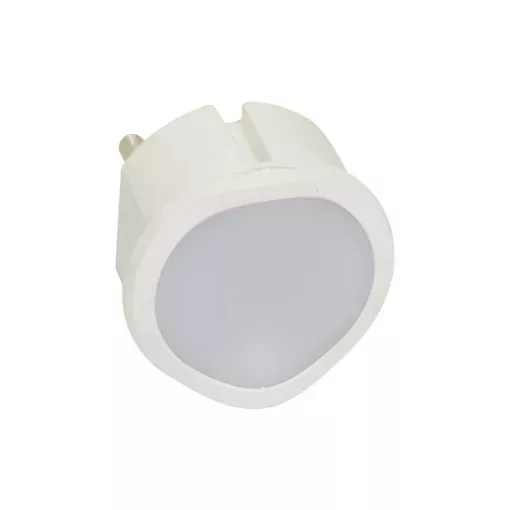 Legrand 050676 Csatlakozódugó éjszakai fénnyel, LED-es, kapcsolható és fényerőszabályozható, fehér ( Legrand 050676 )