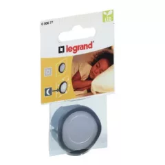   Legrand 050677 Csatlakozódugó éjszakai fénnyel, LED-es, kapcsolható és fényerőszabályozható, fekete ( Legrand 050677 )