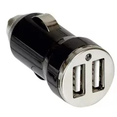   Legrand 050682 Szivargyújtó töltő 2 USB csatlakozóval fekete, 2,1A - 5V fekete ( Legrand 050682 )