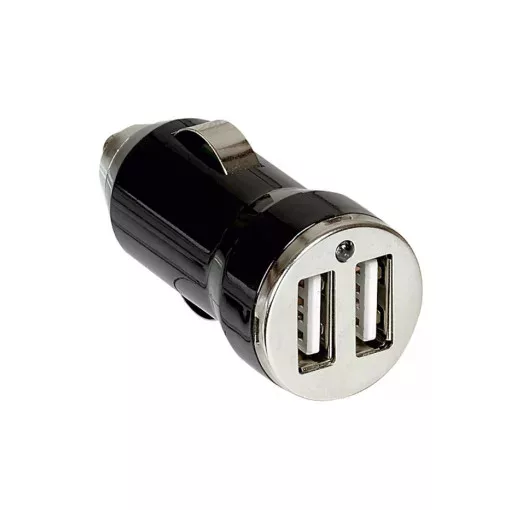 Legrand 050682 Szivargyújtó töltő 2 USB csatlakozóval fekete, 2,1A - 5V fekete ( Legrand 050682 )