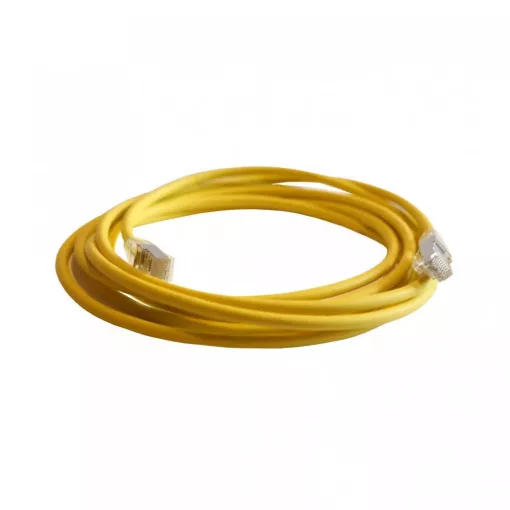 Legrand 051553 patch kábel RJ45-RJ45 Cat6A árnyékolt (S/FTP) LSZH (LSOH) 3 méter sárga d: 5,2mm AWG28 LCS3 ( Legrand 051553 )