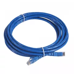   Legrand 051775 patch kábel RJ45-RJ45 Cat6 árnyékolatlan (U/UTP) PVC 5 méter kék d: 6mm AWG24 LCS3 ( Legrand 051775 )