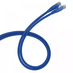   Legrand 051835 patch kábel RJ45-RJ45 Cat6 árnyékolatlan (U/UTP) LSZH (LSOH) 5 méter kék d: 6mm AWG24 LCS3 ( Legrand 051835 )