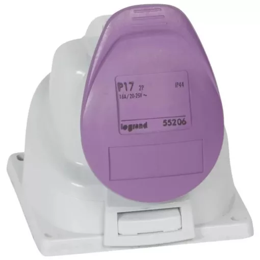 Legrand 055206 P17 Tempra Dar-162t00m 24V~ IP44 rögzíthető aljzat ( Legrand 055206 )