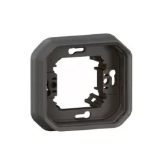   Legrand Plexo 55 069606L vízmentes IP55 egyes keret, antracit színben, ( szerelhető kivitel ), Legrand 069606L