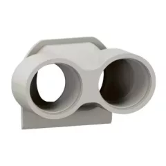   Legrand Plexo 55 069650L vízmentes IP55 tömszelence 2 bemenettel PG16,, szürke színben, Legrand 069650L