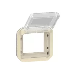   Legrand Plexo 55 069838L vízmentes IP55 Program Mosaic adapter csapófedéllel, elefántcsont burkolattal, csapófedéllel, ( szerelhető kivitel ), Legrand 069838L