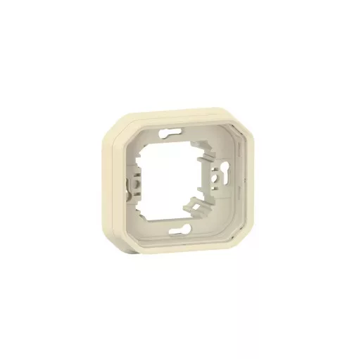 Legrand Plexo 55 069890L vízmentes IP55 egyes keret, elefántcsont színben, ( szerelhető kivitel ), Legrand 069890L