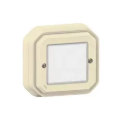  Legrand Plexo 55 069893L vízmentes IP55 Netatmo okos vezeték nélküli kapcsoló, elefántcsont burkolattal, kerettel, süllyesztett kivitel ( összeszerelt ), Legrand 069893L