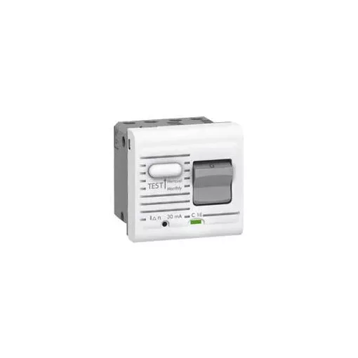 Legrand 077532 Program Mosaic 1P ÁVK 16A 2m, 30mA, fehér ( Legrand 077532 )