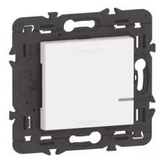   Legrand 077701LA Program Mosaic with Netatmo okos kapcsoló/dimmer (végrehajtó), nulla vezető nélkül (retrofit), keret nélkül, fehér  (Legrand 077701LA)