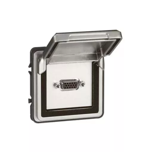 Legrand 077880 Soliroc átalakító adapter csapófedéllel, vandálbiztos IK10 ( Legrand 077880 )