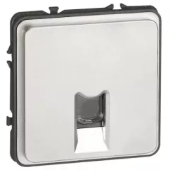   Legrand 077891 Soliroc RJ 45 informatikai csatlakozóaljzat 1 x Cat.6 - FTP, vandálbiztos ( Legrand 077891 )