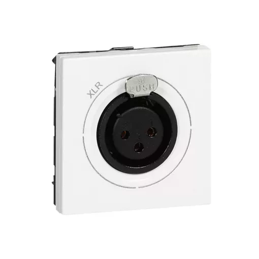 Legrand 078755 Program Mosaic Neutrik bemenet, 2m, fehér ( Legrand 078755 )