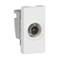   Legrand 078793 Program Mosaic csillagpontos TV aljzat - 9,5mm, 1 modulos, fehér ( Legrand 078793 )
