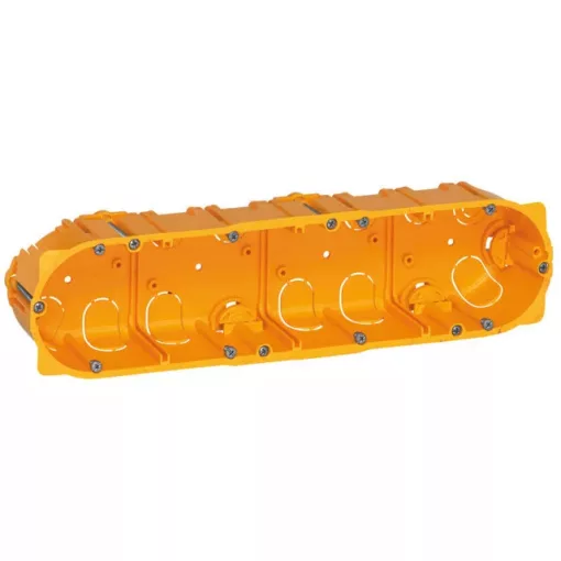 Legrand 080054 Batibox süllyesztődoboz gipszkartonfalba négyes doboz, 50mm mély ( Legrand 080054 )