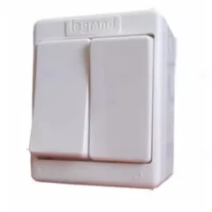   Legrand 083905 Kontállux IP44 csillárkapcsoló fehér ( Legrand 083905 )