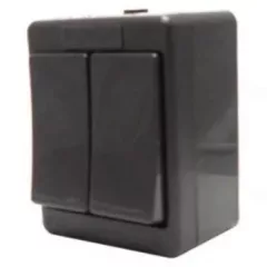   Legrand 083925 Kontállux IP44 csillárkapcsoló barna ( Legrand 083925 )