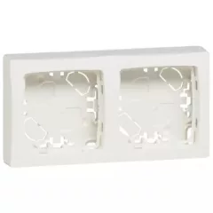   Legrand 086092 Oteo falon kívüli kettős keret fehér ( Legrand 086092 )