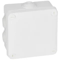  Legrand Plexo 55 92023 négyzet alakú szerelődoboz 105×105×55 mm, 7 bemenet, fehér, falon kívüli, Legrand 92023