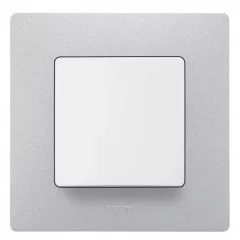 Legrand Niloé 397041 1-es alumínium keret (Legrand 397041)