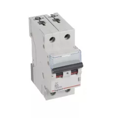   Legrand 403381 TX3 Kismegszakító. 2P, 3A, B karakterisztika, 6kA