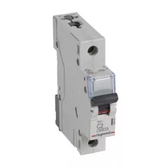   Legrand 403427 TX3 Kismegszakító. 1P, 2A, C karakterisztika, 6kA