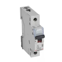   Legrand 403429 TX3 Kismegszakító. 1P, 4A, C karakterisztika, 6kA