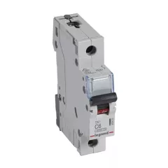   Legrand 403430 TX3 Kismegszakító. 1P, 6A, C karakterisztika, 6kA