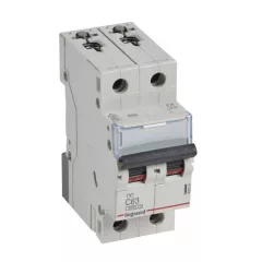   Legrand 403534 TX3 Kismegszakító. 2P, 63A, C karakterisztika, 6kA