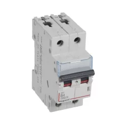   Legrand 407505 DX3 Kismegszakító. 2P, 4A, B karakterisztika, 6kA
