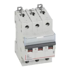   Legrand 407558 DX3 Kismegszakító. 3P, 6A, B karakterisztika, 6kA