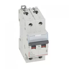   Legrand 409195 DX3 Kismegszakító. 2P, 1A, C karakterisztika, 10kA