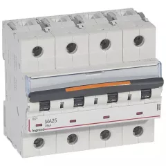   Legrand 409893 DX3 kismegszakító 25kA 4P 400V~ MA25 ( Legrand 409893 )