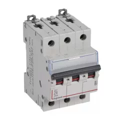   Legrand 409922 DX3 kismegszakító 25kA 3P Z6 ( Legrand 409922 )