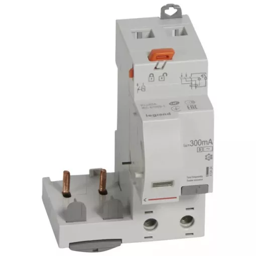 Legrand 410424 DX3 áramvédő relé 2P 230V~ AC-S 63A 300mA ( Legrand 410424 )