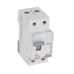   Legrand 411565 TX3 Áram-védőkapcsoló (Fi-relé) A osztály, 2P, 40A, 100mA