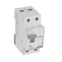   Legrand 411576 TX3 Áram-védőkapcsoló (Fi-relé) A osztály, 2P, 63A, 300mA