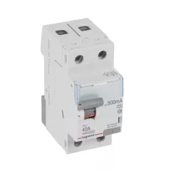   Legrand 411580 TX3 Áram-védőkapcsoló (Fi-relé) A osztály, 2P, 40A, 500mA