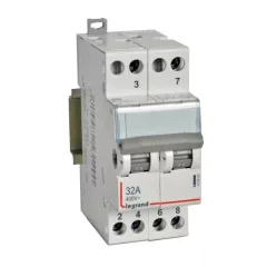   Legrand 412903 CX3 moduláris váltókapcsoló 2P 32A középállással ( Legrand 412903 )
