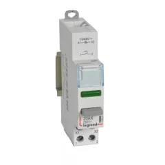   Legrand 412920 CX3 moduláris nyomógomb 1Z + zöld LED 110/400V ~ ( Legrand 412920 )