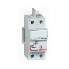   Legrand 414682 Lexic biztosító aljzat 10x38 2P 20A 1000V= ( Legrand 414682 )