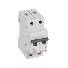   Legrand, RX3, 419159, Kismegszakító 2P,20A, B karakterisztika, 6 kA, RX3 (Legrand 419159)